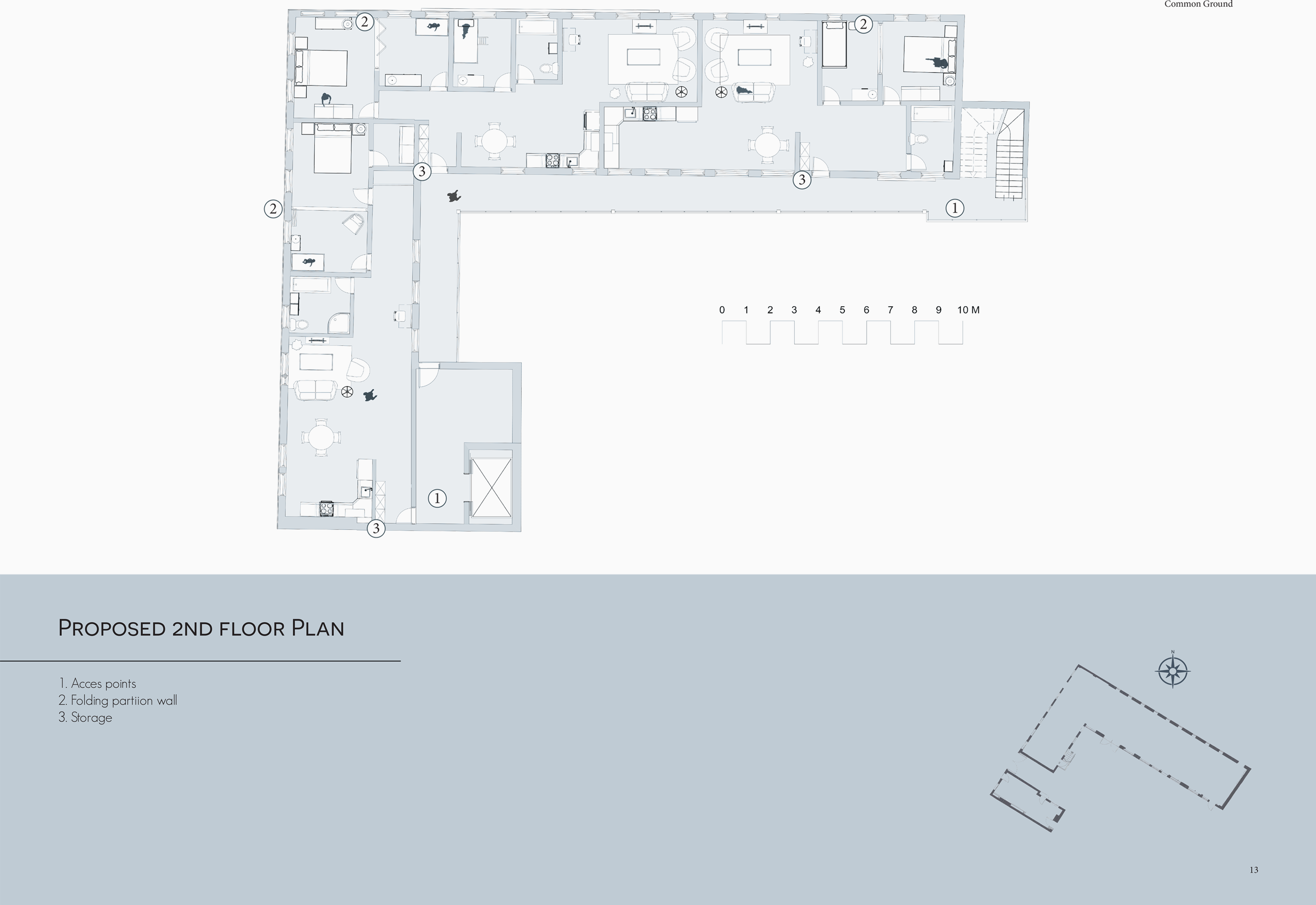 Second floor plan